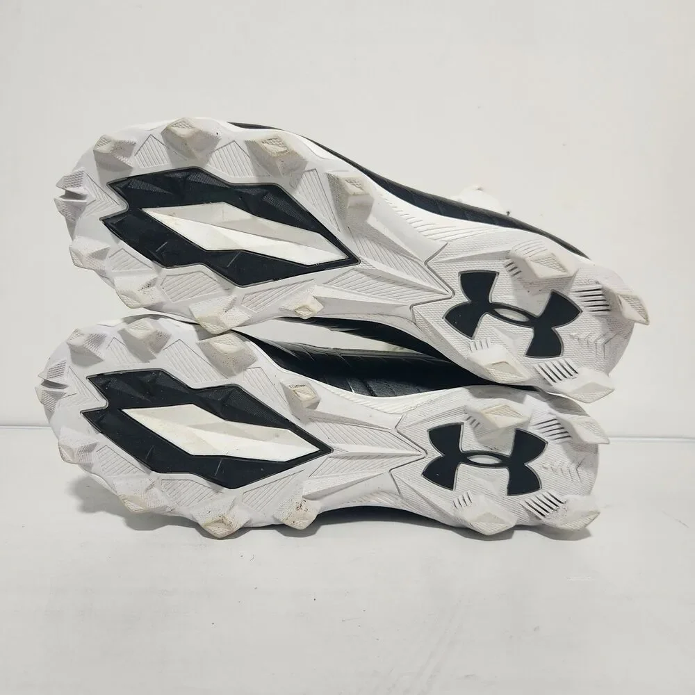 Under Armour Cleats Mens 11 Black Highlight Football MC High Top 3021197-003